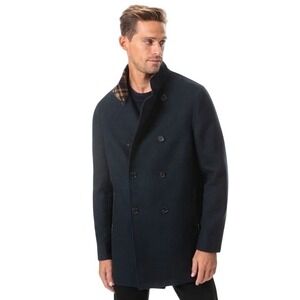 Rodd & Gunn Nixon Road Peacoat Jacket Midnight Navy Double‎ Breasted Men's M